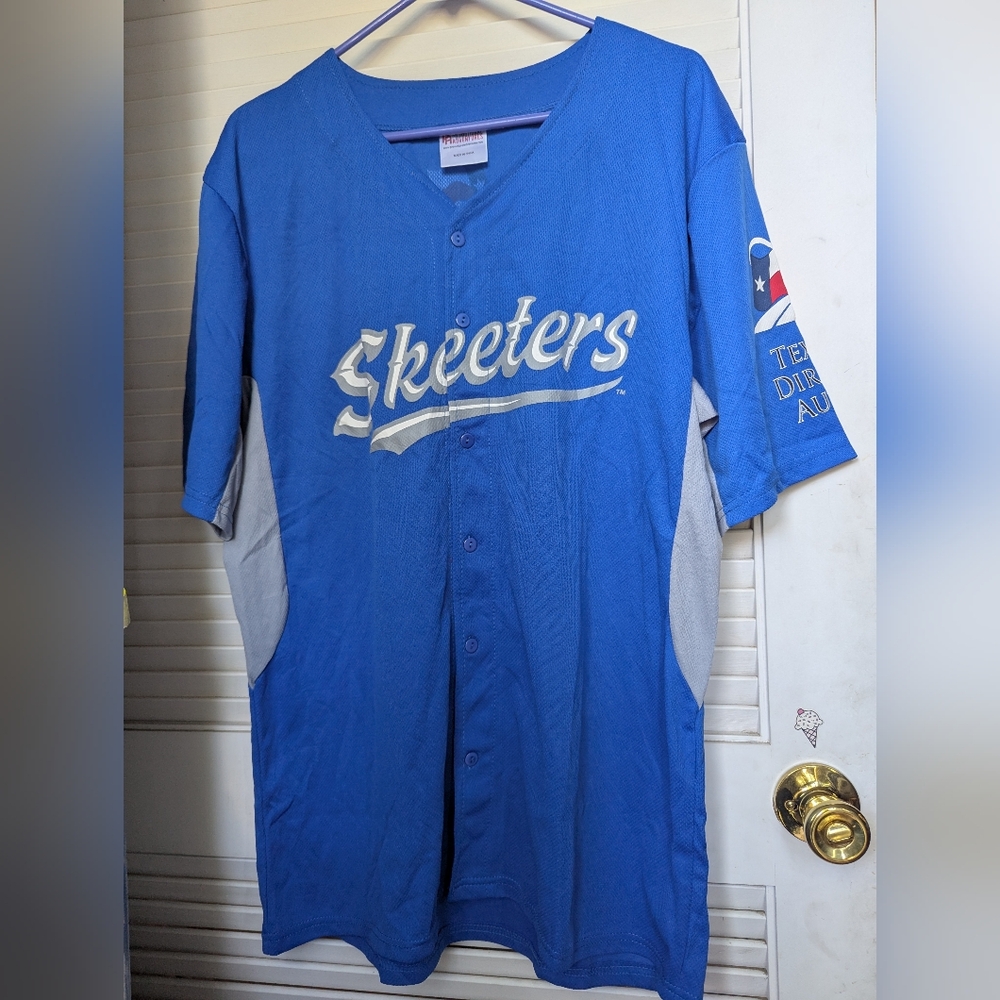 Blue Skeeters Baseball Jersey